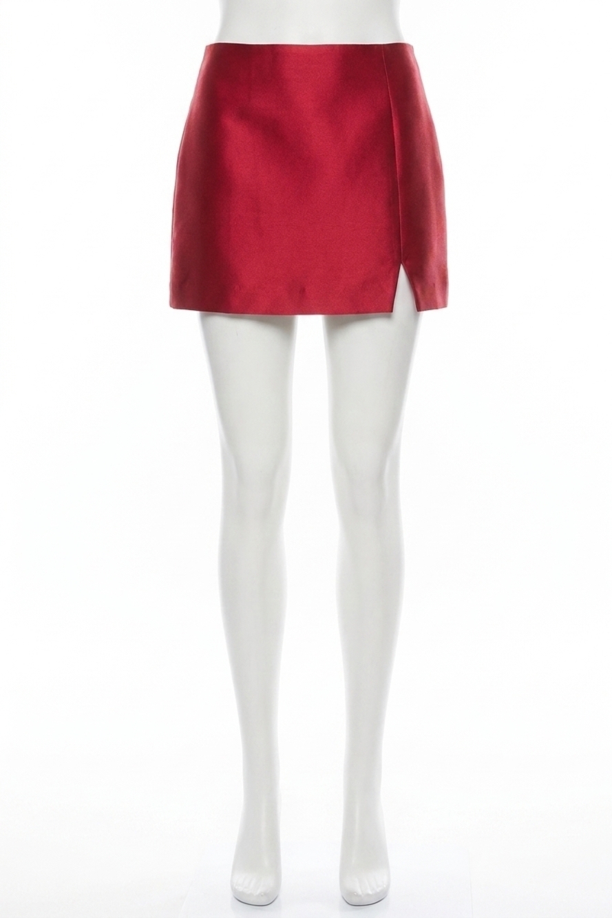 NEW AMANDA UPRICHARD dale skort in scarlet red